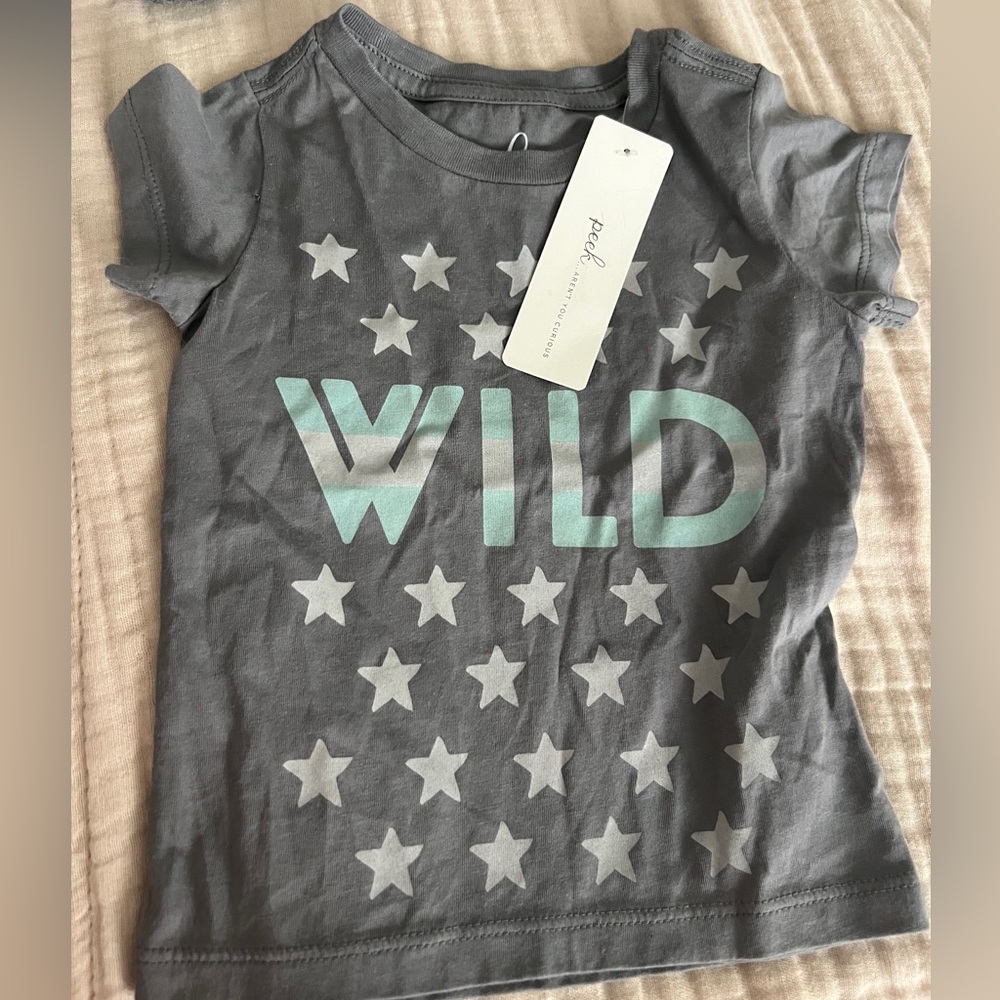 NWT Peek Tee 6-12m